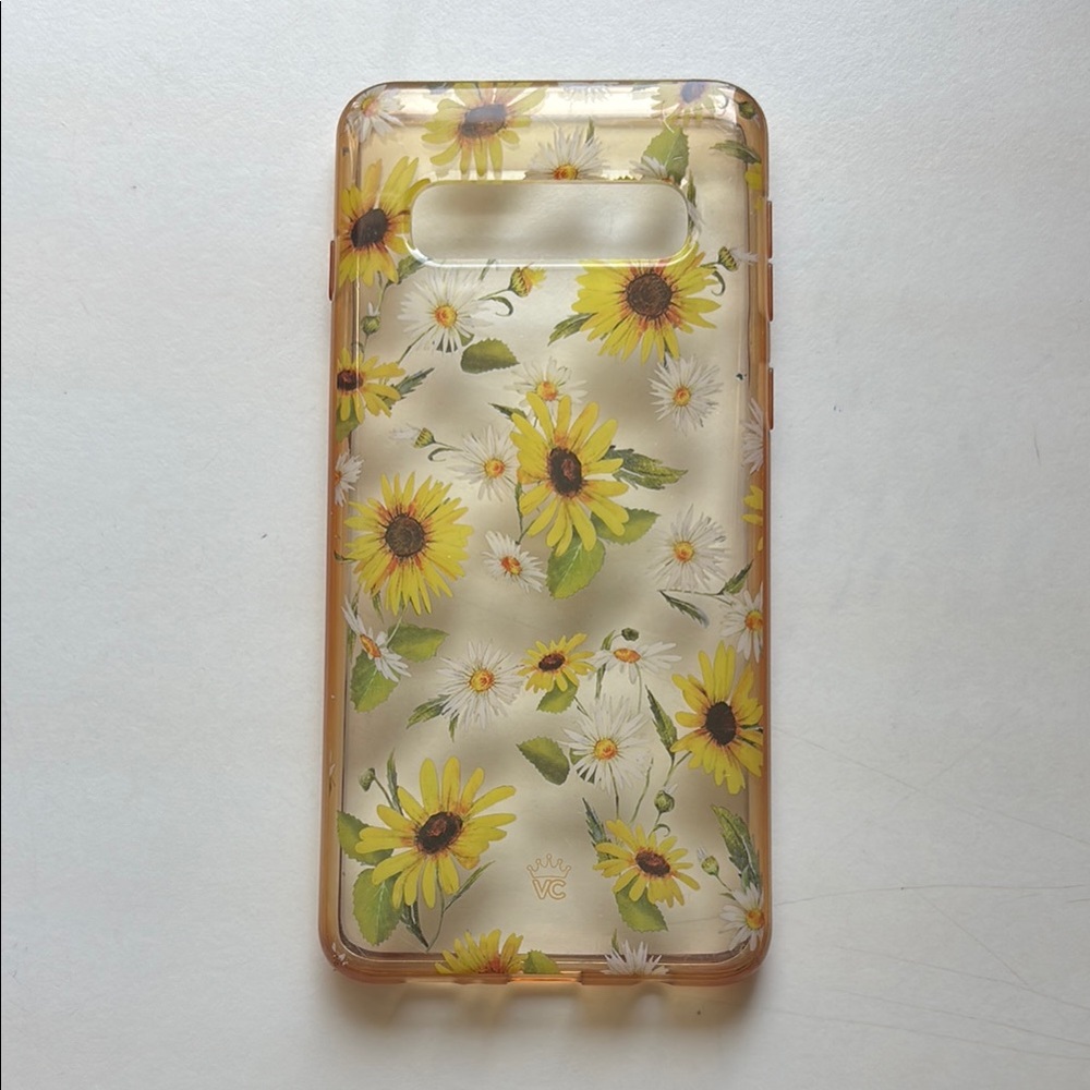 Velvet Caviar Yellow Floral Phone Case Galaxy s10